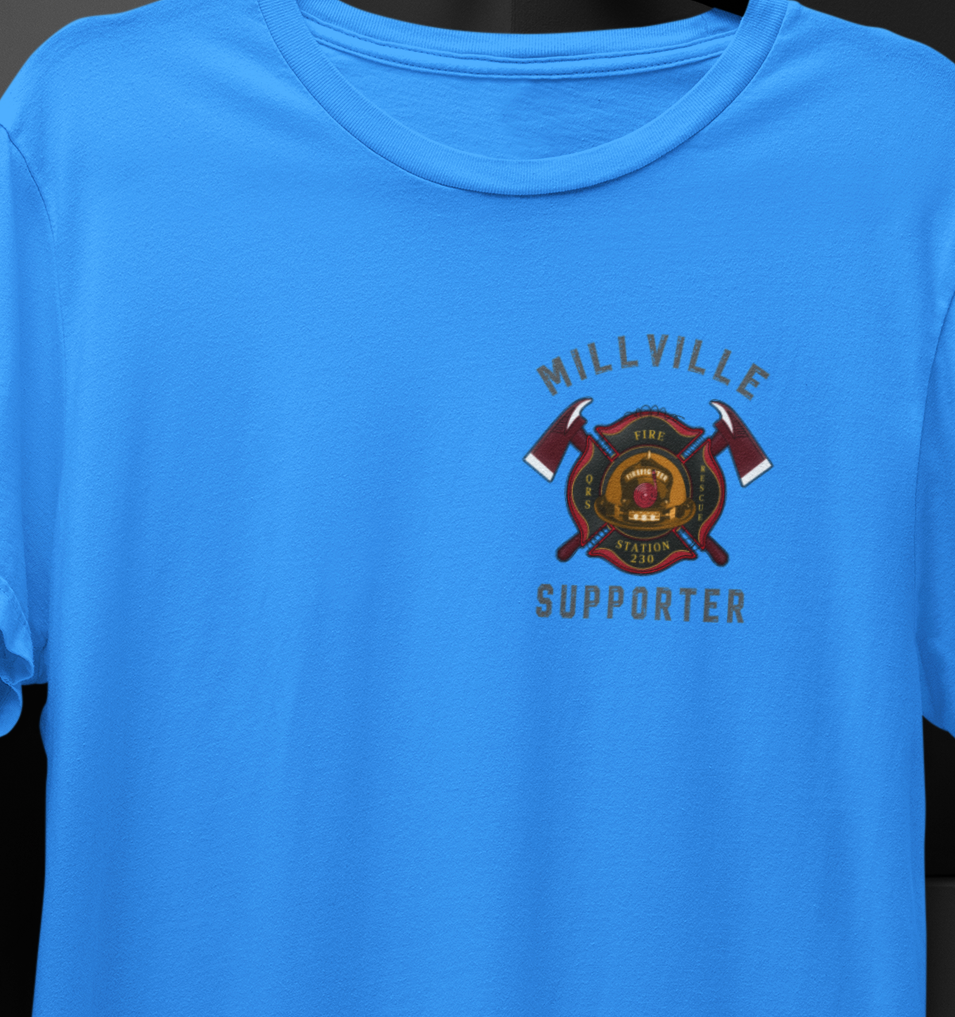 Millville Fire Station 230 Supporter T-shirt