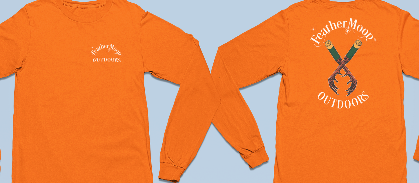 Feather Moon Gildan Long Sleeve Shirt Logo 2