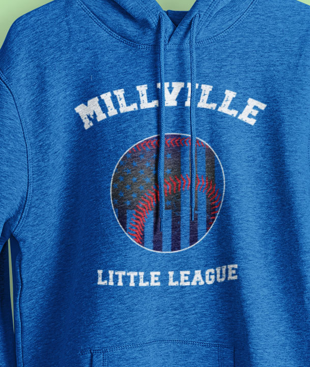 Millville Little League Hoodies Design 5