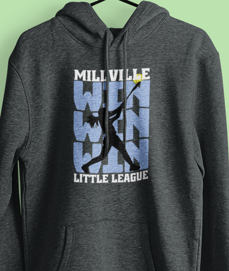 Millville Little League Hoodies Design 11