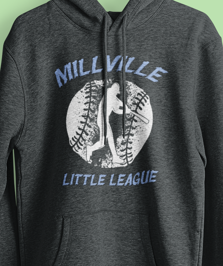 Millville Little League Hoodies Design 3
