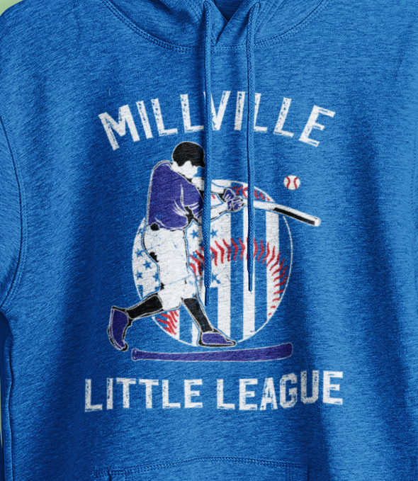 Millville Little League Hoodies Design 2