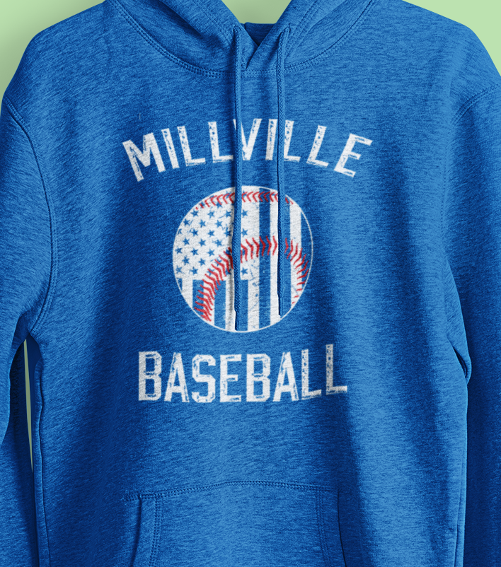 Millville Little League Hoodies Design 4