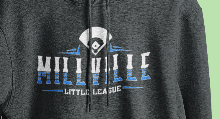 Millville Little League Hoodies Design 9