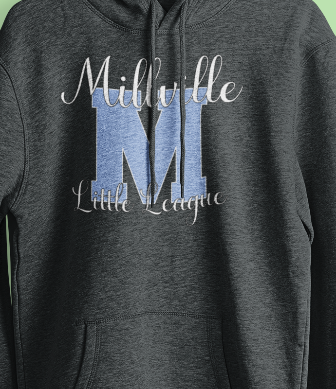 Millville Little League Hoodies Design 6