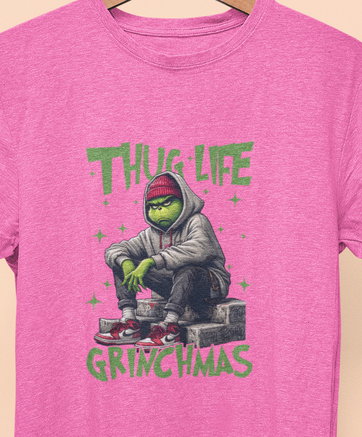 Thugs Life Grinchmas T-Shirt