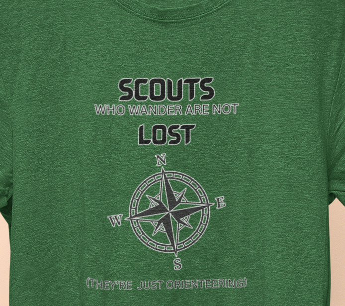 Scout who wander are not lost T-Shirt
