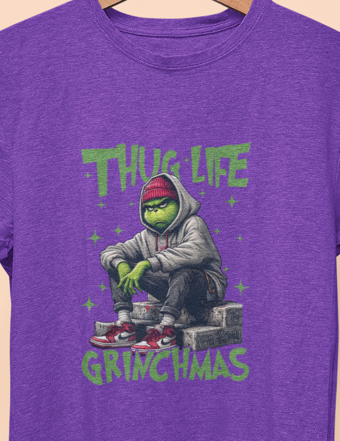 Thugs Life Grinchmas T-Shirt