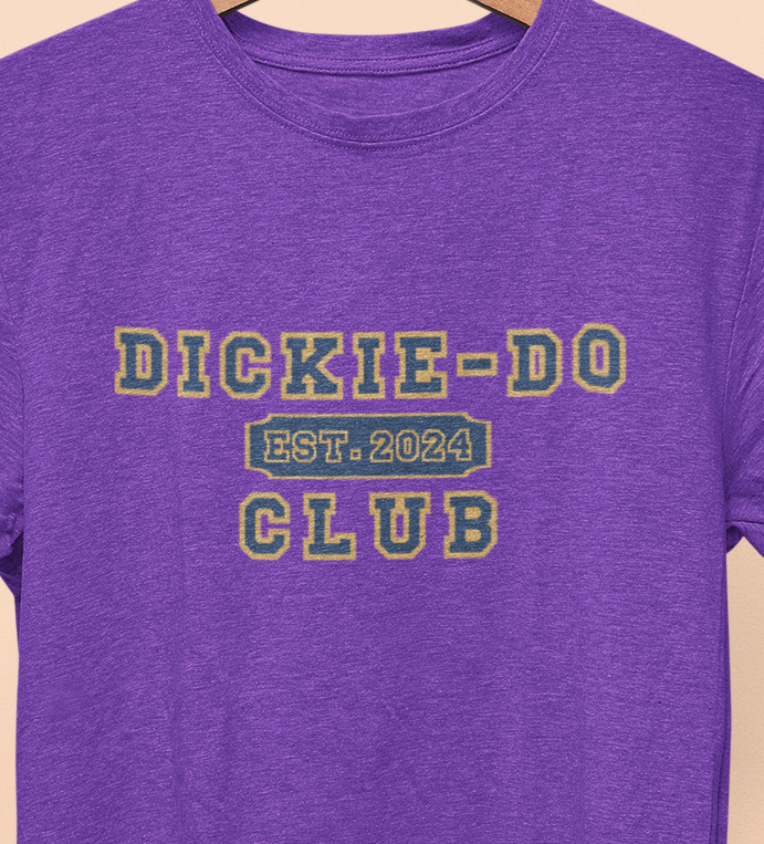 Dickie-Do Club T-shirt, dad gift, Menswear Tops
