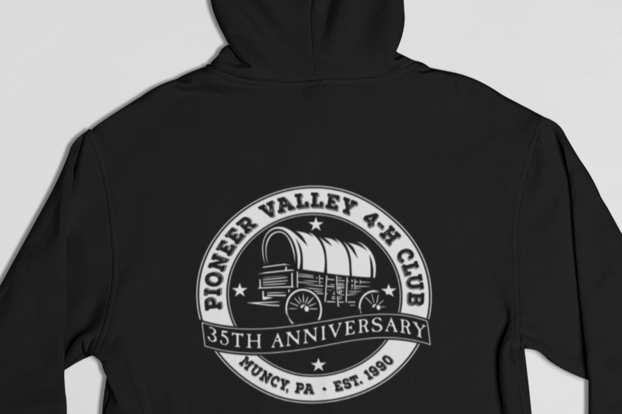 35th Anniversary Pioneer Valley 4-H Club Hoodies