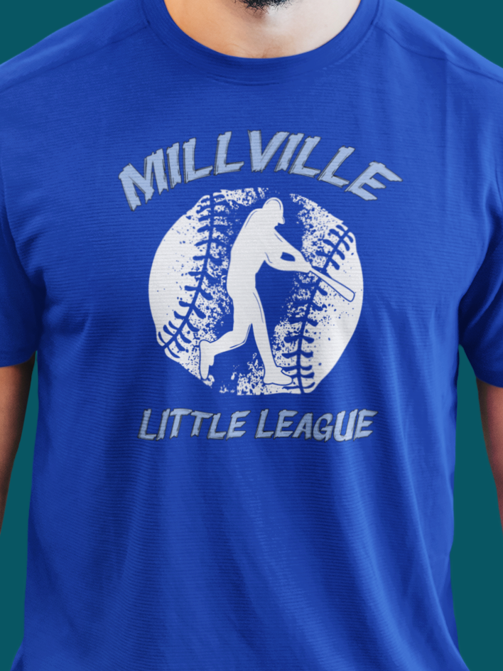 Millville Little League Active Wear Shirt Design 3
