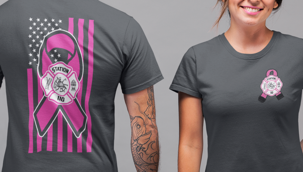 Ranger Hose Company Breast Cancer Awareness T-Shirt