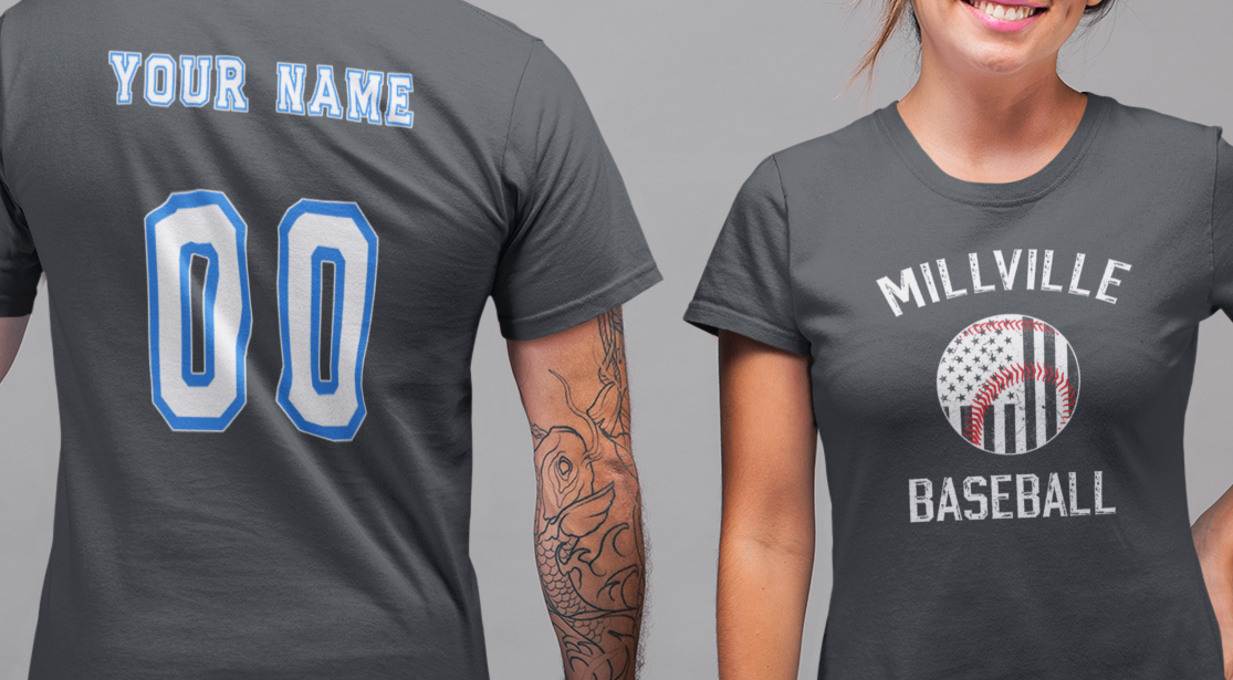 Millville Little League T-shirt Design 4