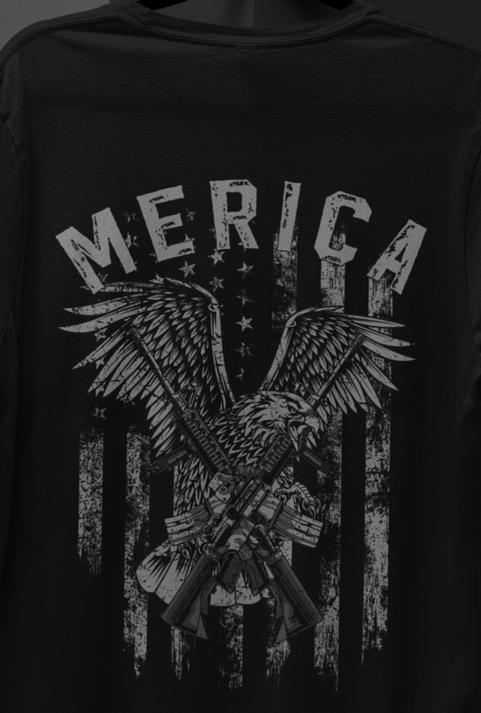 Merica Patriotic T-Shirt