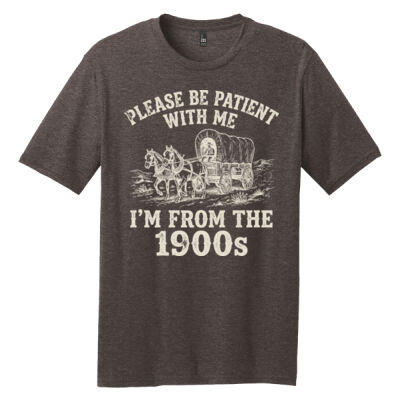 I'm from the 1900s T-shirt District Brand DM 108