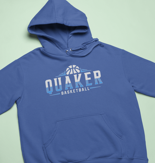 Quaker Basketball Hoodie