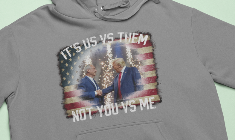 It's Us VS Them, Not You VS Me Independent Sweatshirt Hoodies