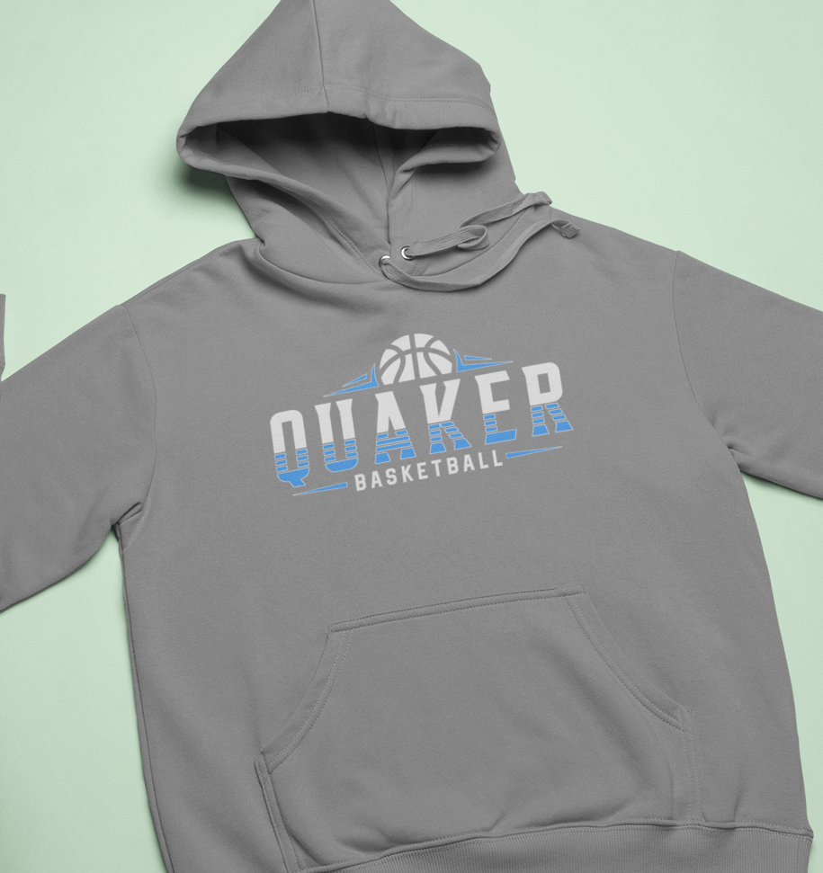 Quaker Basketball Hoodie