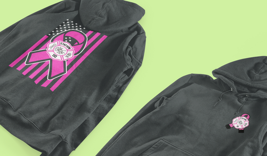 Ranger Hose Company Breast Cancer Awareness Hoodies