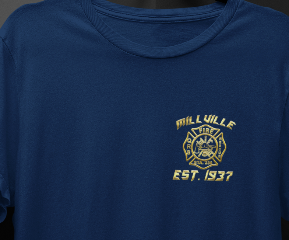 MEMBERS ONLY Exclusive Millville Fire Station 230  Long Sleeve