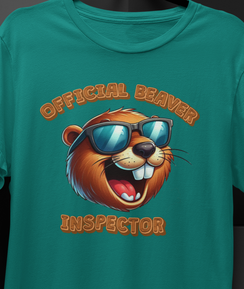 Official Beaver Inspector T-Shirt, funny