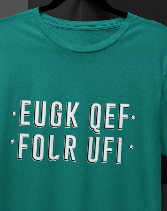 Hidden F$%# OFF cotton t shirt, Heat Transfer Vinyl