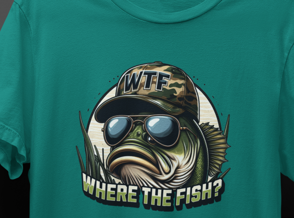 WTF, Where The Fish? T-Shirt