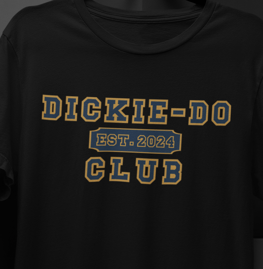 Dickie-Do Club T-shirt, dad gift, Menswear Tops