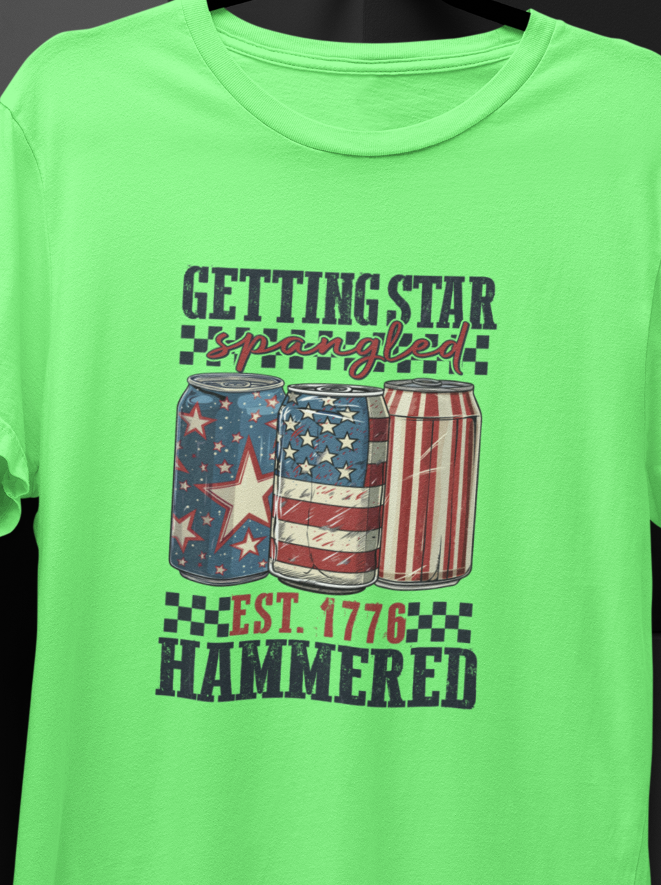 Getting Star Spangled Hammered T-shirt