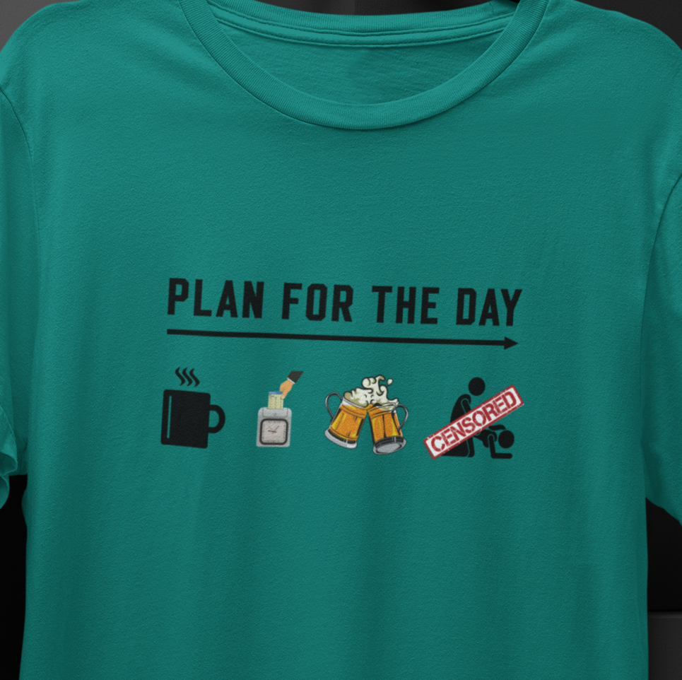 Plan for the day  T-shirt