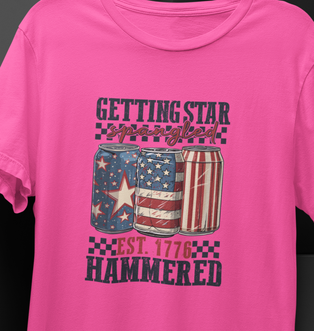 Getting Star Spangled Hammered T-shirt