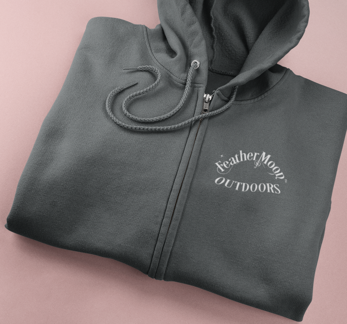 FeatherMoon Full Zip Independent Hoodie