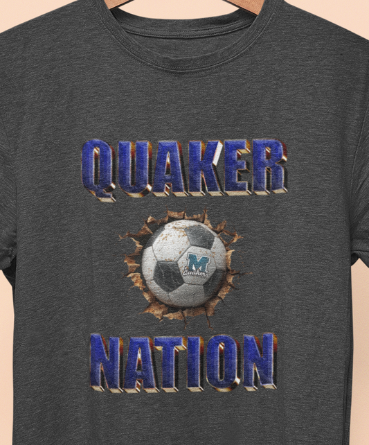 Quaker Nation Soccer T-shirt