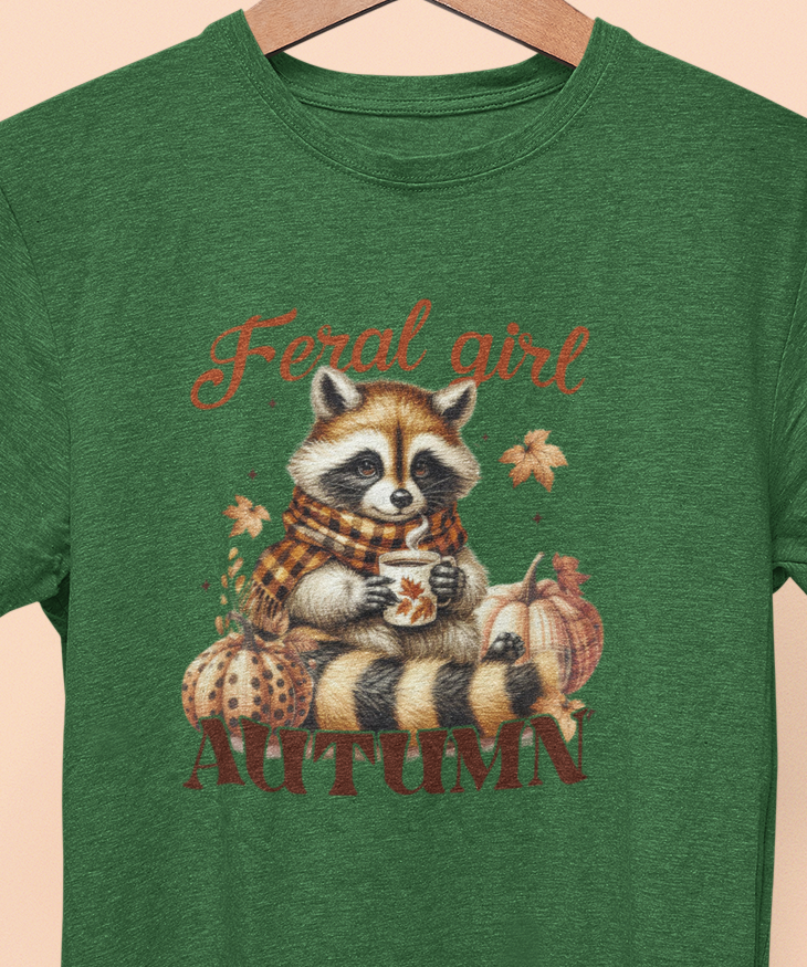 Feral Girl Autumn T-Shirt Womenswear