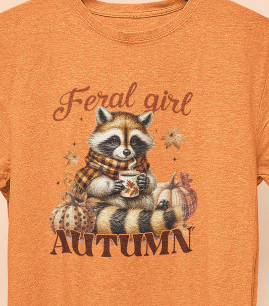 Feral Girl Autumn T-Shirt Womenswear