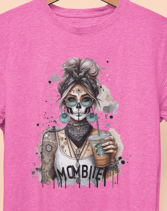 Mombie  T-Shirt colorful, artistic, sassy tattooed Beauty