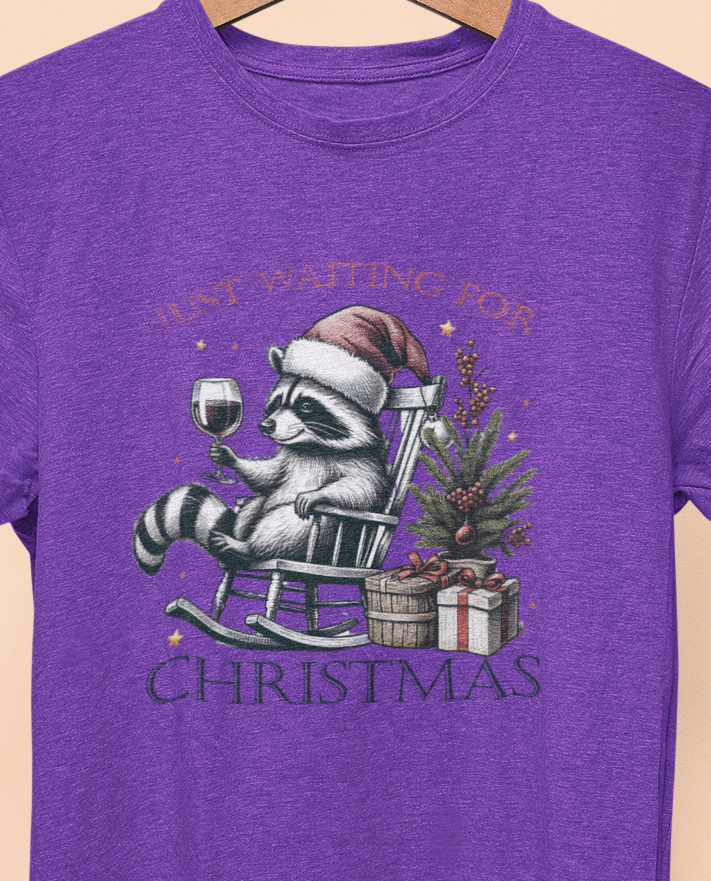 Just Waiting On Christmas T-shirt Womenswear