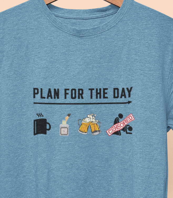 Plan for the day  T-shirt