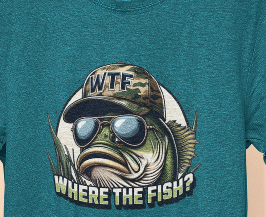 WTF, Where The Fish? T-Shirt