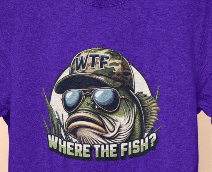 WTF, Where The Fish? T-Shirt