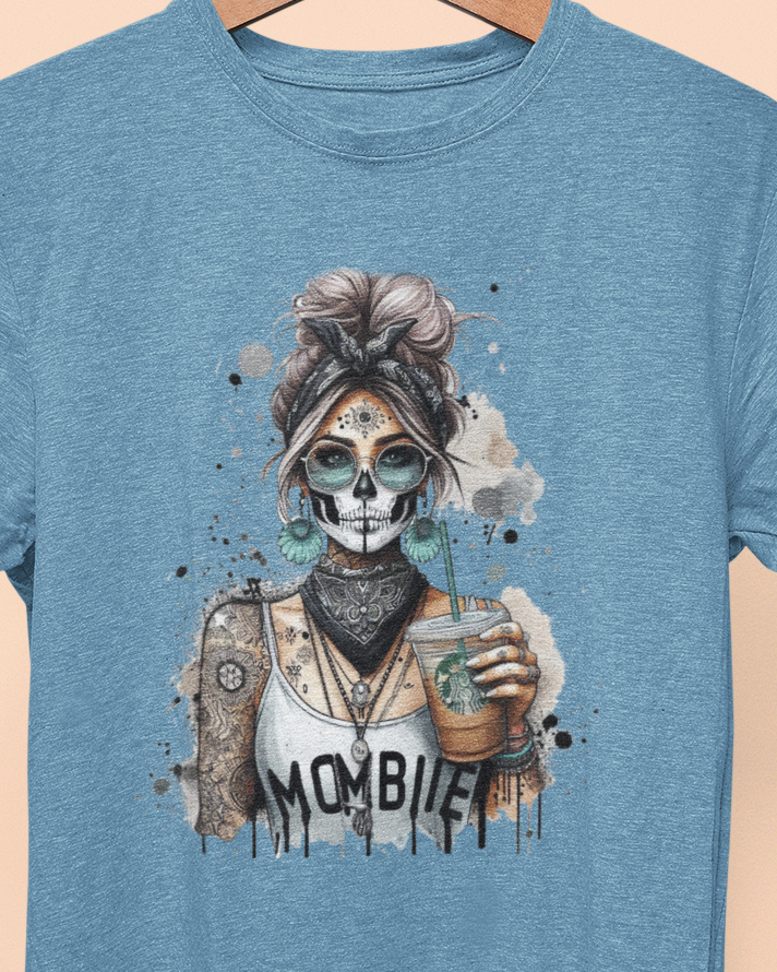 Mombie  T-Shirt colorful, artistic, sassy tattooed Beauty