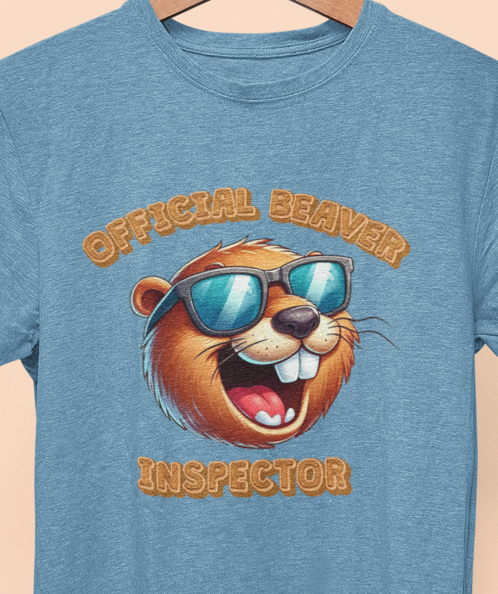 Official Beaver Inspector T-Shirt, funny