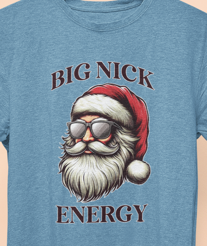 Big Nick Energy Christmas T-shirt