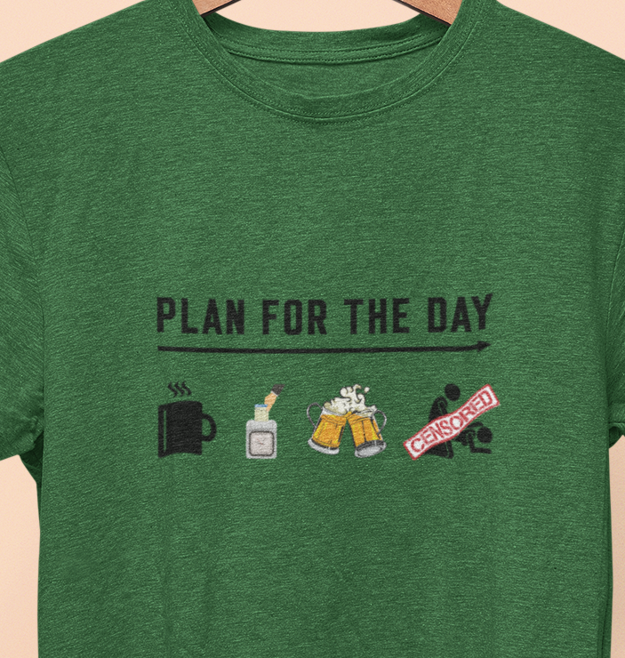 Plan for the day  T-shirt