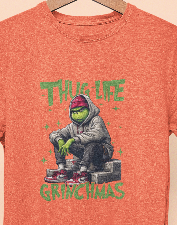 Thugs Life Grinchmas T-Shirt