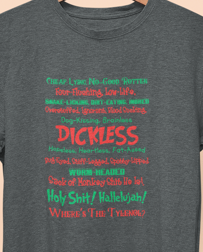 Christmas Rant T-Shirt from our favorite holiday movie, Clark Rant