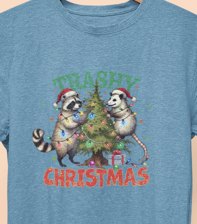 Trashy Christmas T-shirt