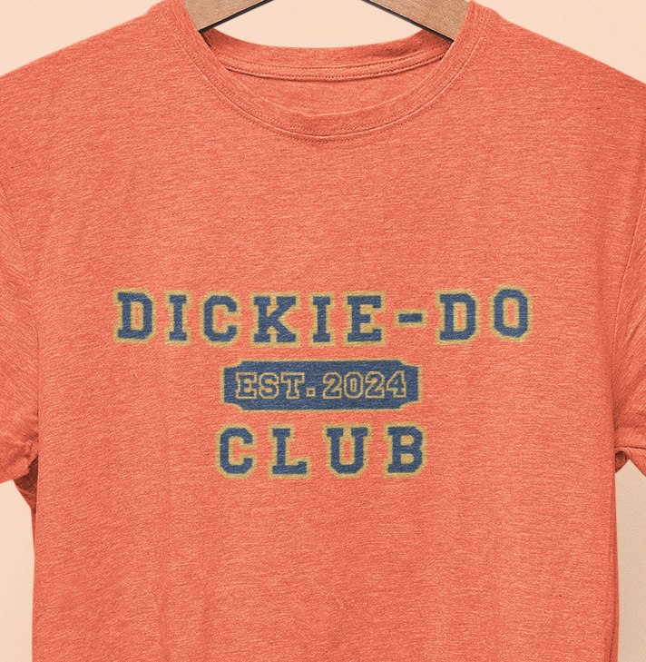 Dickie-Do Club T-shirt, dad gift, Menswear Tops