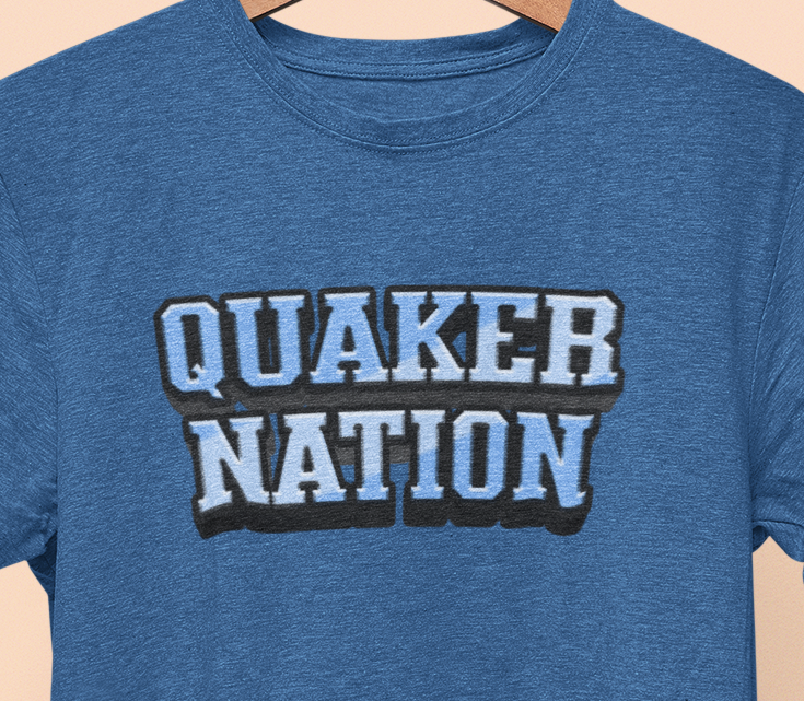 Quaker Nation  T-shirt