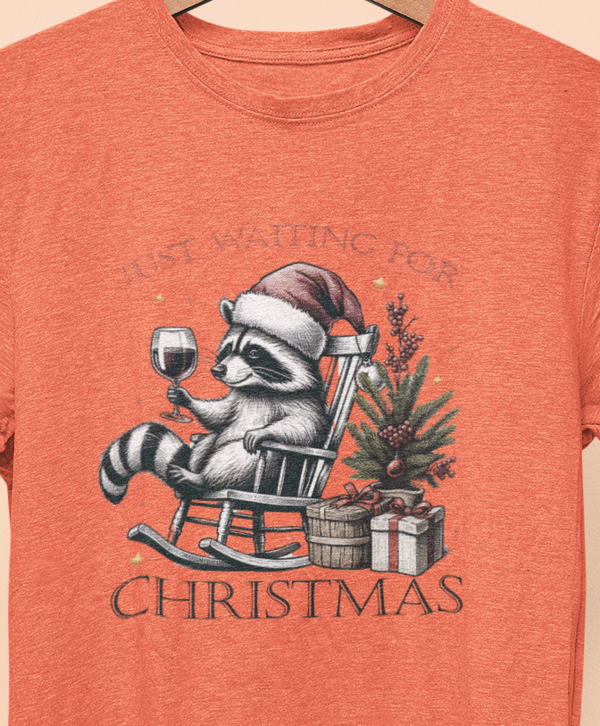 Just Waiting On Christmas T-shirt Womenswear